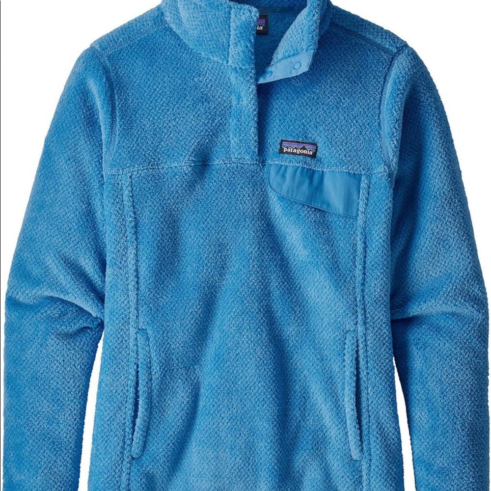 Patagonia retool snap t pullover in blue